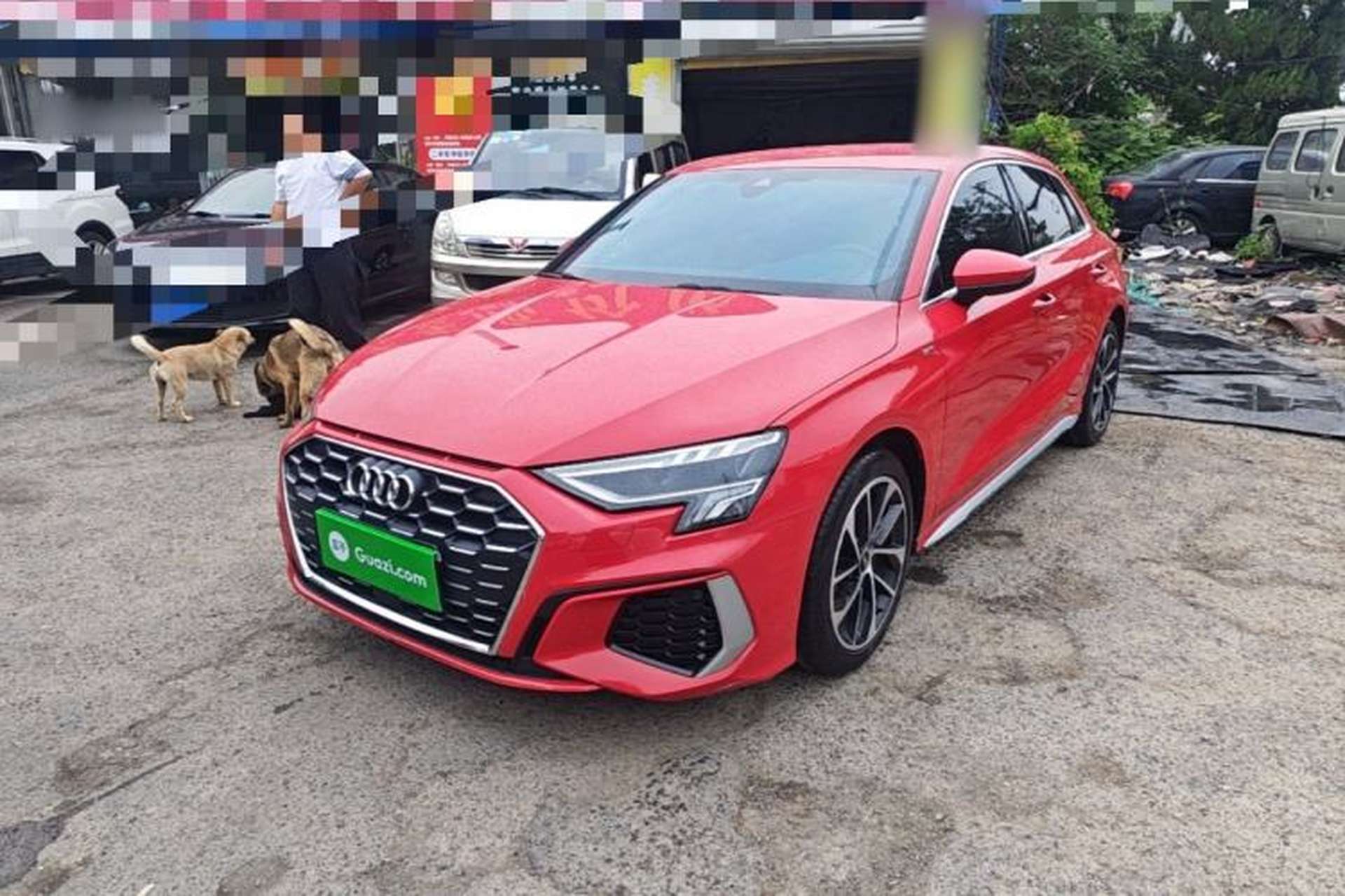 Used Audi A3 2022 Sportback 35 TFSI Ambition Sport Edition Front Left 45 Deg