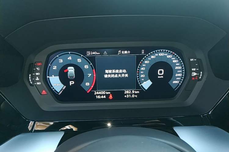 Used Audi A3 2022 Sportback 35 TFSI Fashionable Sports Model Instrument Cluster