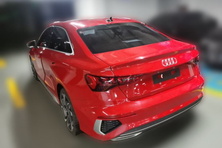 Used Audi A3 2022 A3L Limousine 35 TFSI Luxury Sport Edition Rear Left 45 Deg
