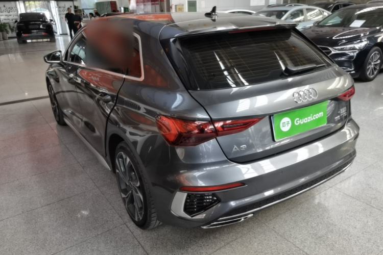Used Audi A3 2022 Sportback 35 TFSI Luxury Sports Model Rear Left 45 Deg