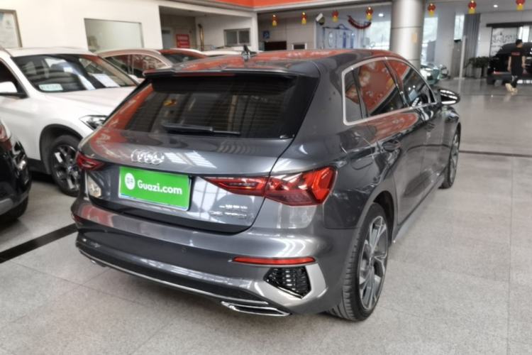 Used Audi A3 2022 Sportback 35 TFSI Luxury Sports Model Rear Right 45 Deg