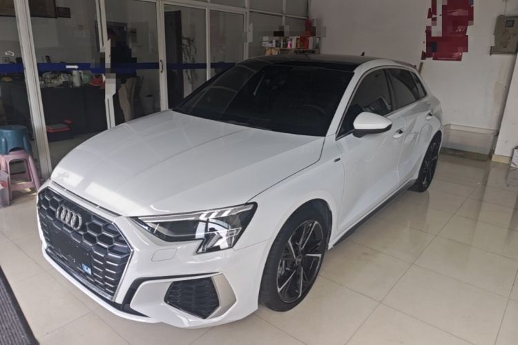 Used Audi A3 2022 Sportback 35 TFSI Fashionable Sports Model Guazi used car, China used car export, Used car for sale, Used cars, Cheapest cars for sale