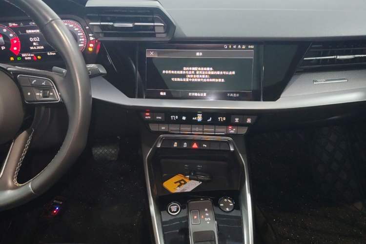 Used Audi A3 2022 Sportback 35 TFSI Fashionable Sports Model Audio And AC Panel