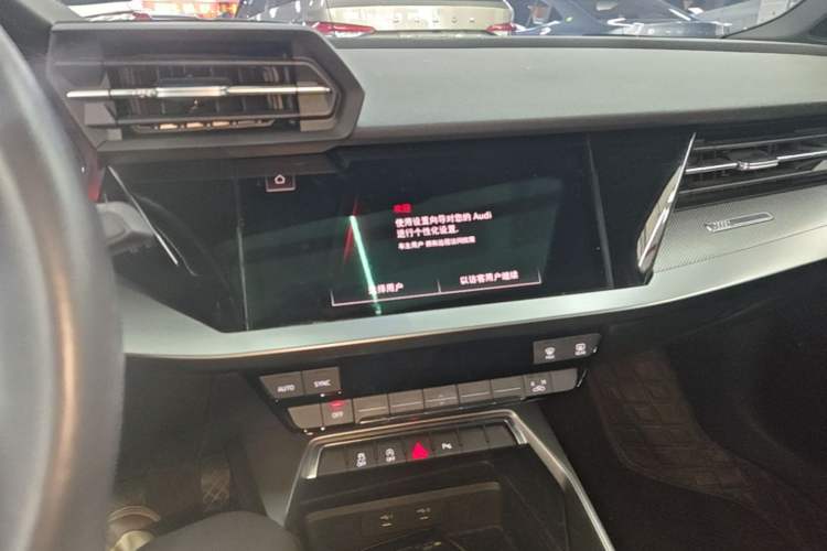 Used Audi A3 2022 Sportback 35 TFSI Fashionable Sports Model Audio And AC Panel