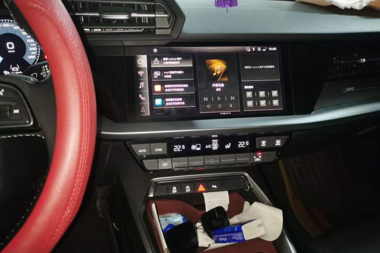 Used Audi A3 2022 A3L Limousine 35 TFSI Fashion Sport Model Audio And AC Panel