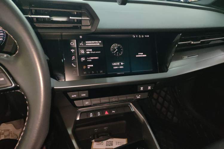 Used Audi A3 2022 A3L Limousine 35 TFSI Fashion Sport Model Audio And AC Panel