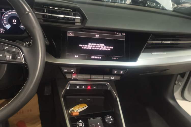 Used Audi A3 2022 Sportback 35 TFSI Fashionable Sports Model Audio And AC Panel
