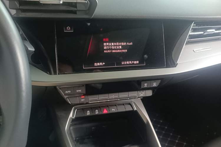 Used Audi A3 2022 Sportback 35 TFSI Fashionable Sports Model Audio And AC Panel