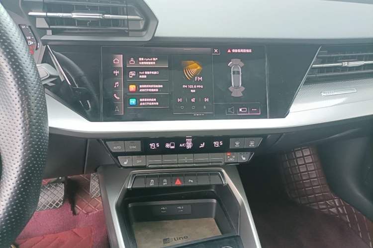 Used Audi A3 2022 Sportback 35 TFSI Fashionable Sports Model Audio And AC Panel