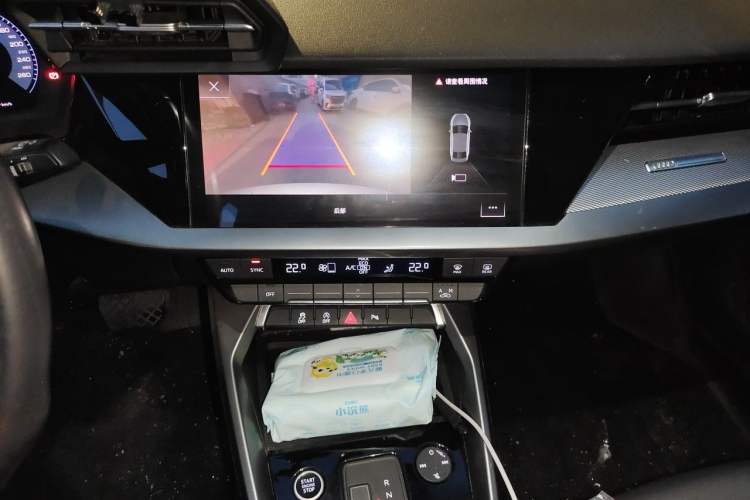 Used Audi A3 2022 A3L Limousine 35 TFSI Fashion Sport Model Audio And AC Panel