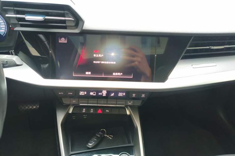 Used Audi A3 2022 A3L Limousine 35 TFSI Fashion Sport Model Audio And AC Panel