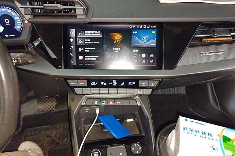 Used Audi A3 2022 A3L Limousine 35 TFSI Fashion Sport Model Audio And AC Panel