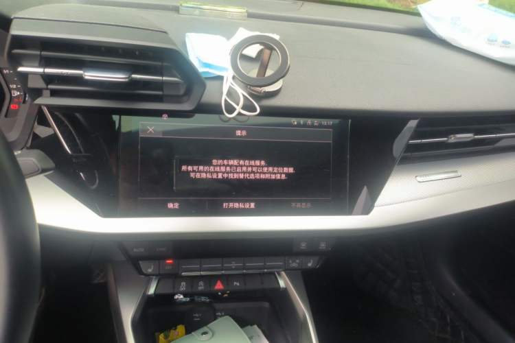 Used Audi A3 2022 A3L Limousine 35 TFSI Fashion Sport Model Audio And AC Panel
