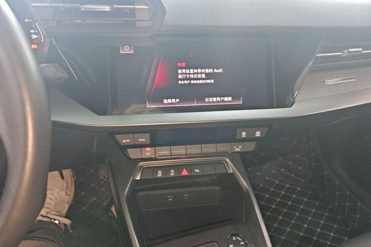 Used Audi A3 2022 Sportback 35 TFSI Fashionable Sports Model Audio And AC Panel