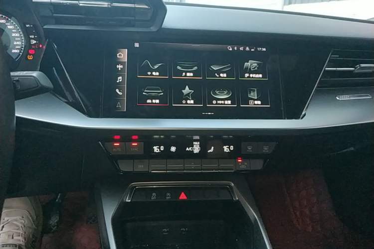 Used Audi A3 2022 Sportback 35 TFSI Ambition Sport Edition Audio And AC Panel