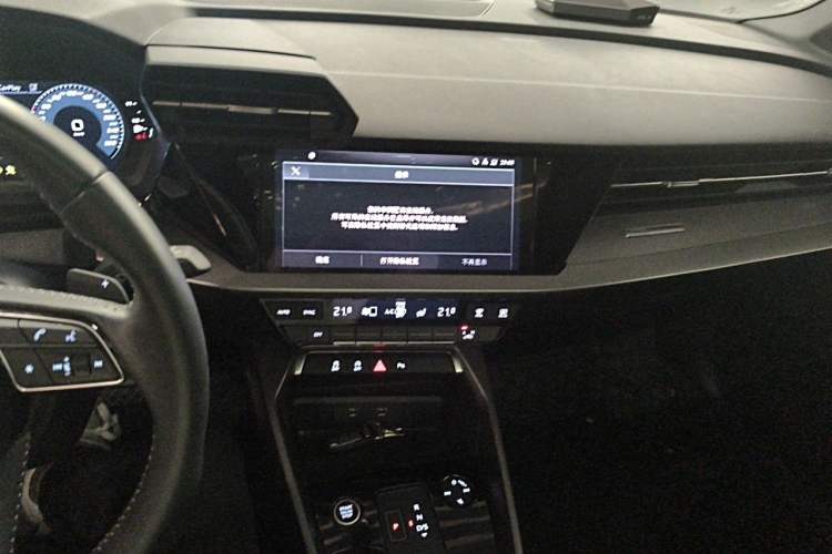 Used Audi A3 2022 Sportback 35 TFSI Fashionable Sports Model Audio And AC Panel