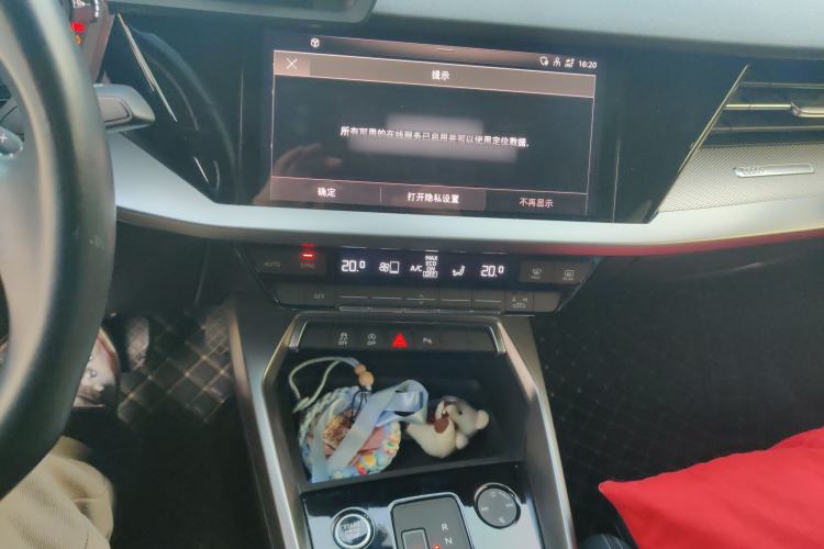 Used Audi A3 2022 A3L Limousine 35 TFSI Fashion Sport Model Audio And AC Panel