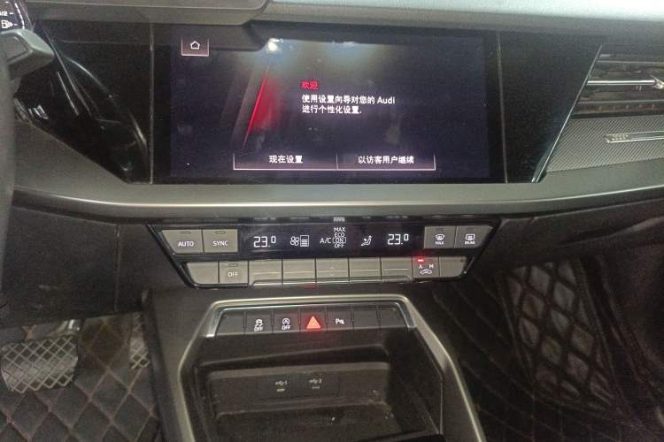 Used Audi A3 2022 A3L Limousine 35 TFSI Fashion Sport Model Audio And AC Panel