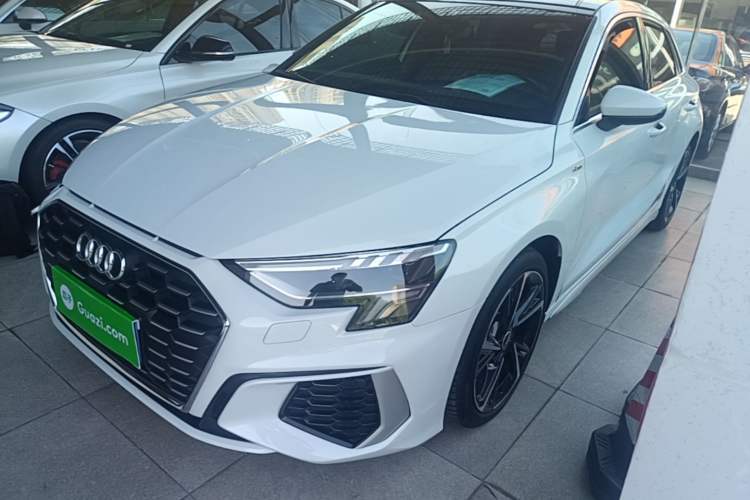 Used Audi A3 2022 Sportback 35 TFSI Fashionable Sports Model Guazi used car, China used car export, Used car for sale, Used cars, Cheapest cars for sale