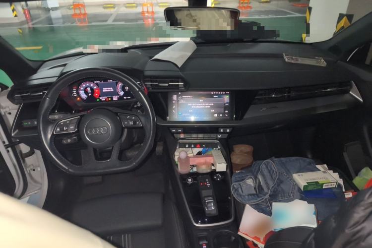Used Audi A3 2022 A3L Limousine 35 TFSI Fashion Sport Model Center Console