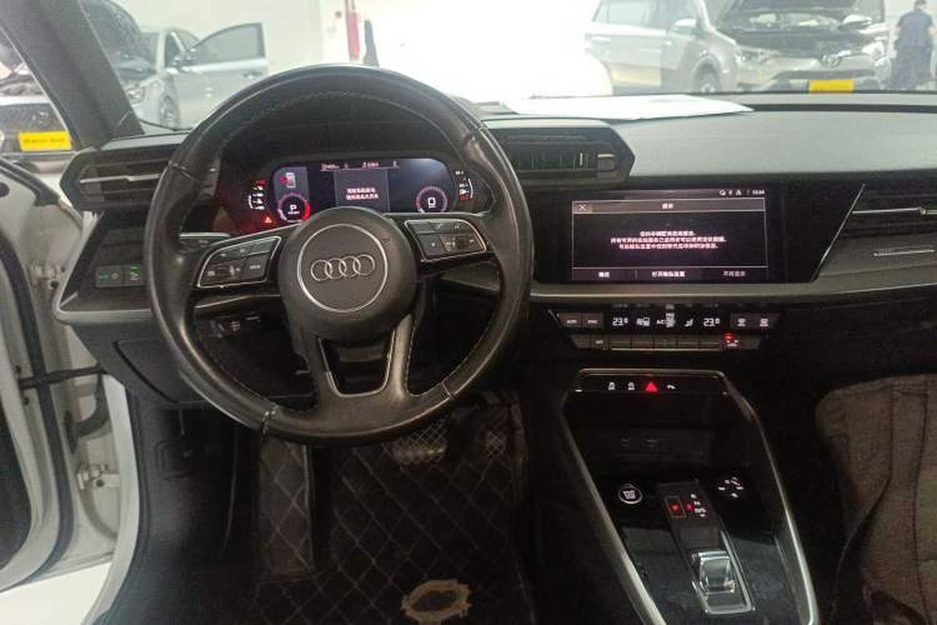 Used Audi A3 2022 A3L Limousine 35 TFSI Fashion Sport Model Center Console
