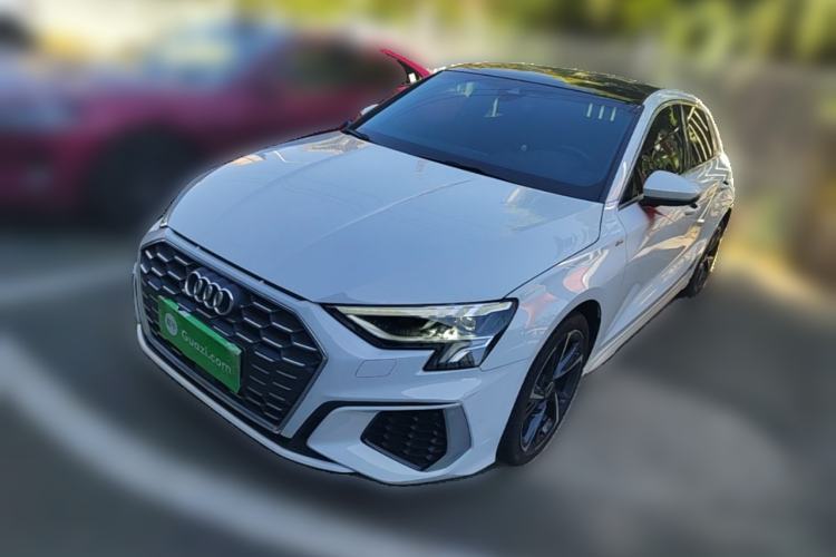 Used Audi A3 2022 Sportback 35 TFSI Fashionable Sports Model Guazi used car, China used car export, Used car for sale, Used Audi cars, Cheapest cars for sale