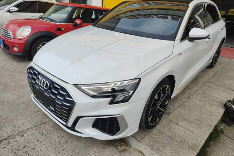 Used Audi A3 2022 Sportback 35 TFSI Fashionable Sports Model Guazi used car, China used car export, Used car for sale, Used cars, Cheapest cars for sale