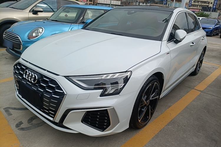 Used Audi A3 2022 Sportback 35 TFSI Fashionable Sports Model Guazi used car, China used car export, Used car for sale, Used cars, Cheapest cars for sale