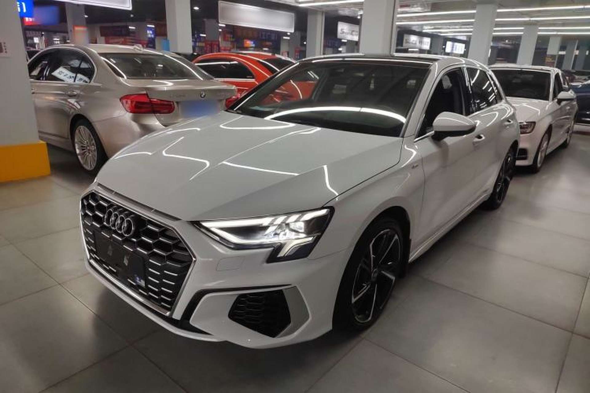 Used Audi A3 2022 Sportback 35 TFSI Fashionable Sports Model Front Left 45 Deg