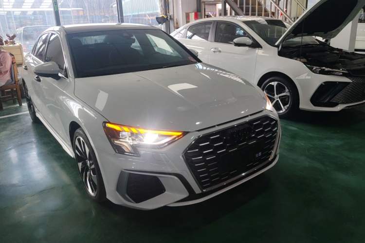 Used Audi A3 2022 A3L Limousine 35 TFSI Fashion Sport Model Front Right 45 Deg