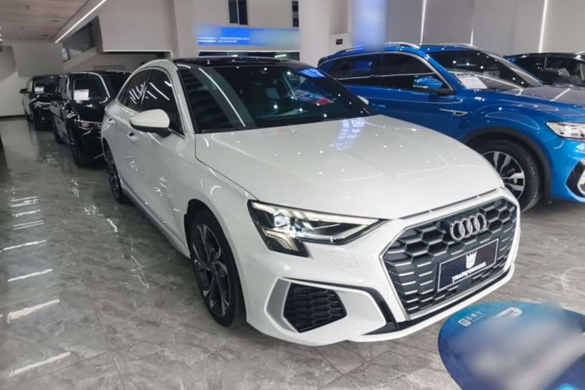 Used Audi A3 2022 A3L Limousine 35 TFSI Fashion Sport Model Front Right 45 Deg