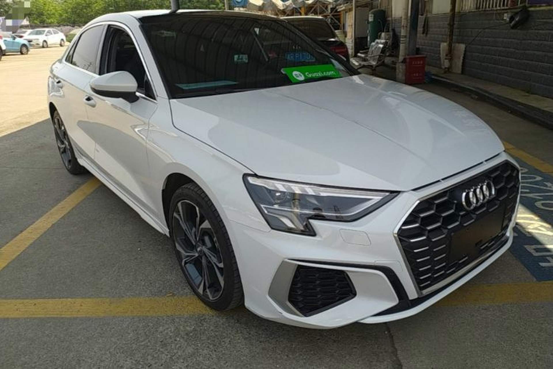 Used Audi A3 2022 A3L Limousine 35 TFSI Luxury Sport Edition Front Right 45 Deg