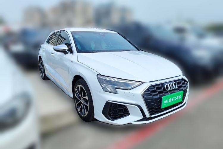 Used Audi A3 2022 Sportback 35 TFSI Ambition Sport Edition Front Right 45 Deg