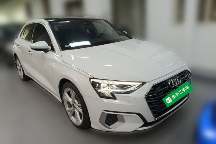 Used Audi A3 2022 Sportback 35 TFSI Stylish and Elegant Model Front Right 45 Deg