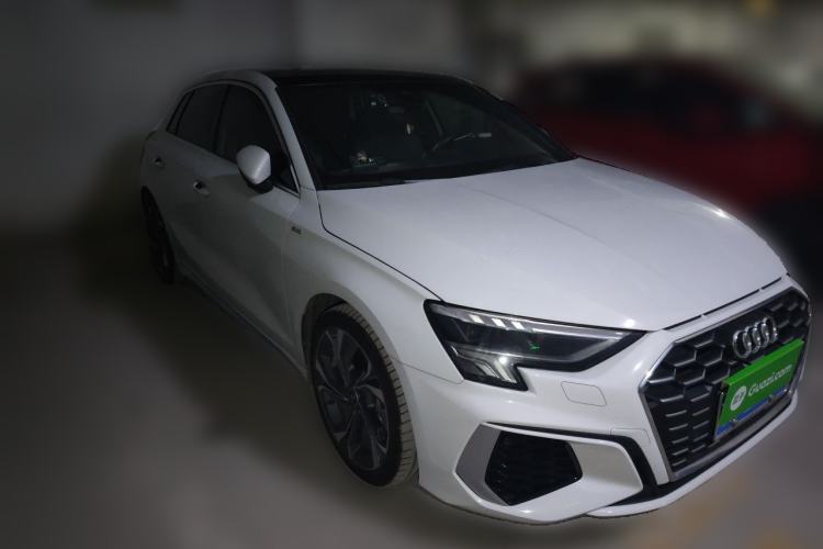 Used Audi A3 2022 Sportback 35 TFSI Luxury Sports Model Front Right 45 Deg