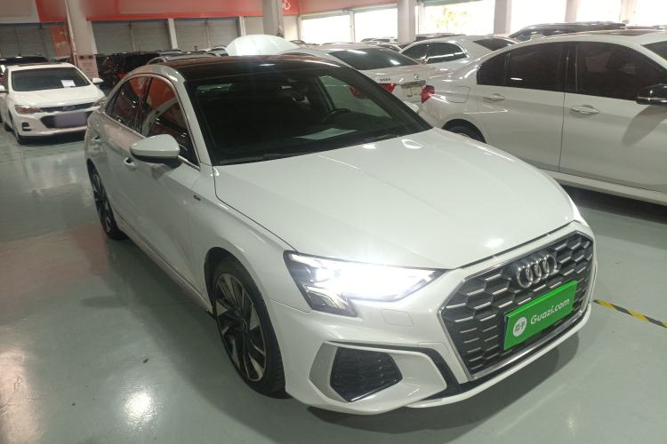 Used Audi A3 2022 A3L Limousine 35 TFSI Fashion Sport Model Front Right 45 Deg