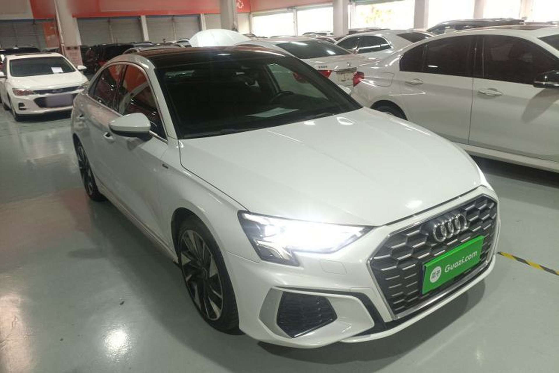 Used Audi A3 2022 A3L Limousine 35 TFSI Fashion Sport Model Front Right 45 Deg