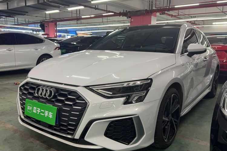 Used Audi A3 2022 Sportback 35 TFSI Fashionable Sports Model Guazi used car, China used car export, Used car for sale, Used cars, Cheapest cars for sale