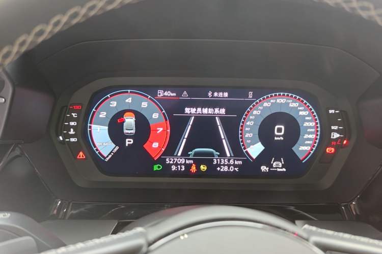 Used Audi A3 2022 A3L Limousine 35 TFSI Fashion Sport Model Instrument Cluster