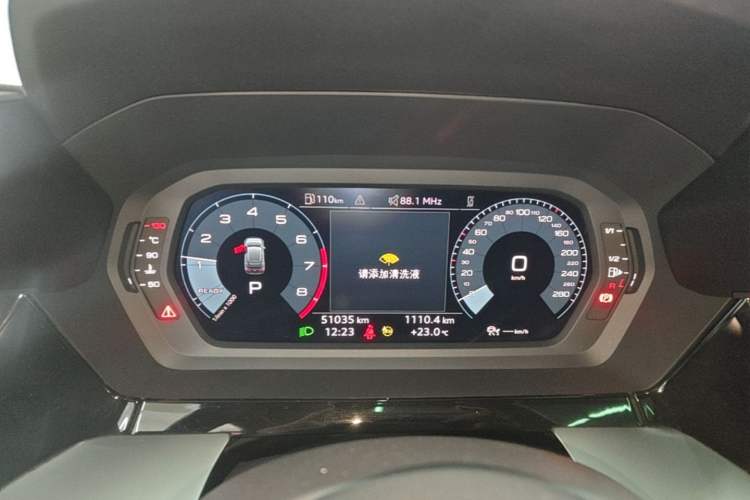 Used Audi A3 2022 Sportback 35 TFSI Fashionable Sports Model Instrument Cluster