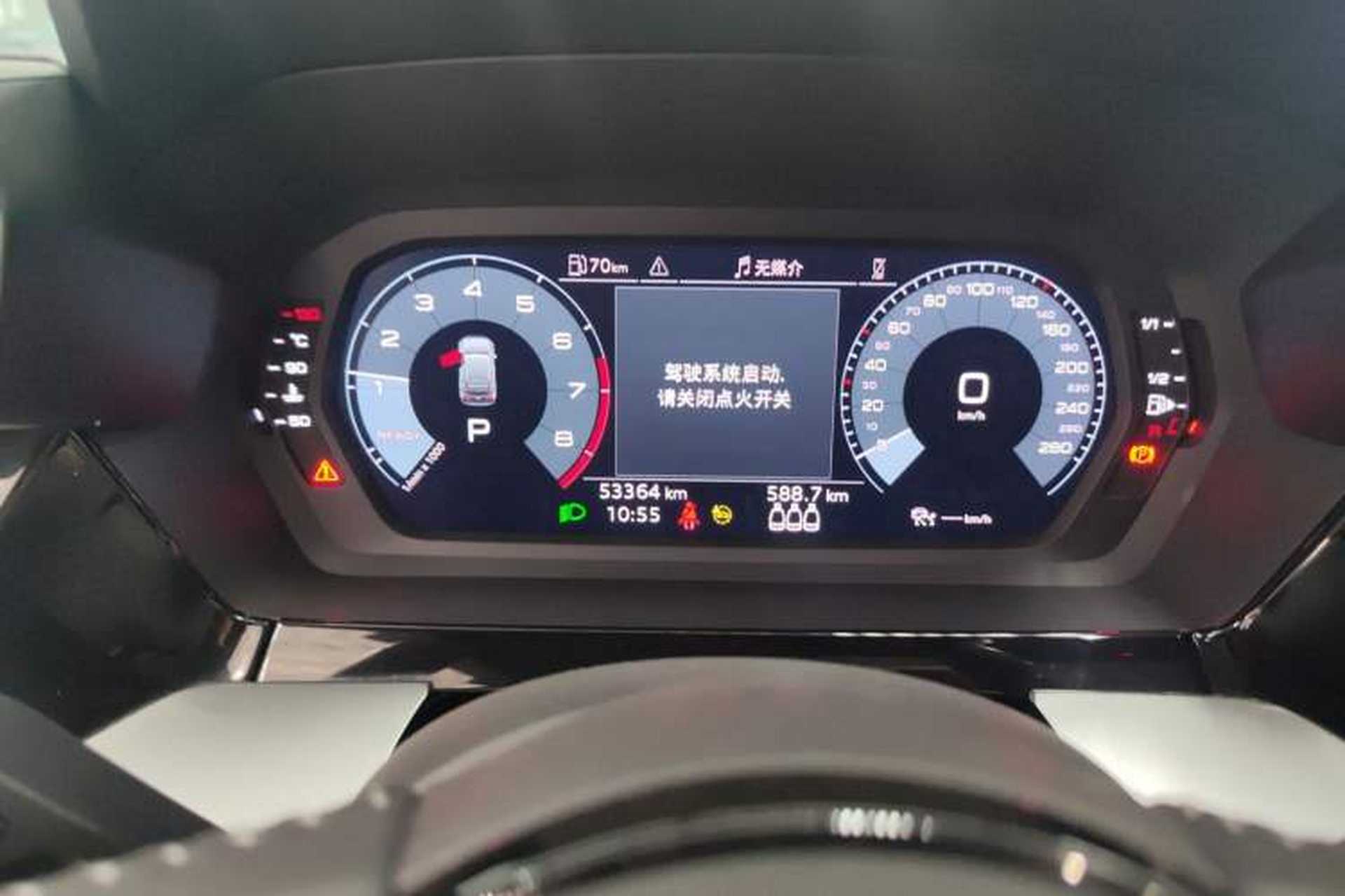 Used Audi A3 2022 Sportback 35 TFSI Fashionable Sports Model Instrument Cluster