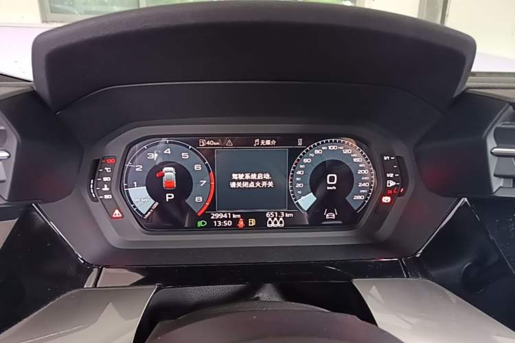 Used Audi A3 2022 Sportback 35 TFSI Fashionable Sports Model Instrument Cluster