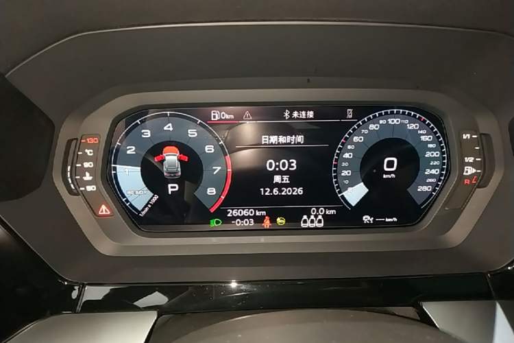 Used Audi A3 2022 Sportback 35 TFSI Fashionable Sports Model Instrument Cluster