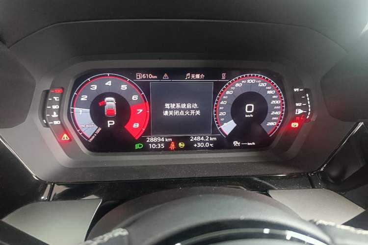 Used Audi A3 2022 Sportback 35 TFSI Fashionable Sports Model Instrument Cluster