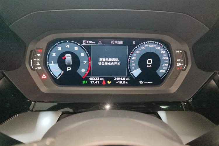 Used Audi A3 2022 Sportback 35 TFSI Fashionable Sports Model Instrument Cluster