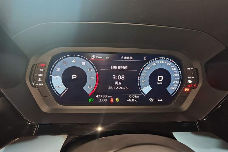 Used Audi A3 2022 A3L Limousine 35 TFSI Fashion Sport Model Instrument Cluster