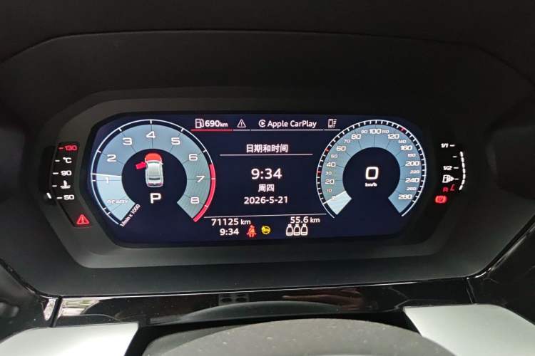 Used Audi A3 2022 A3L Limousine 35 TFSI Fashion Sport Model Instrument Cluster