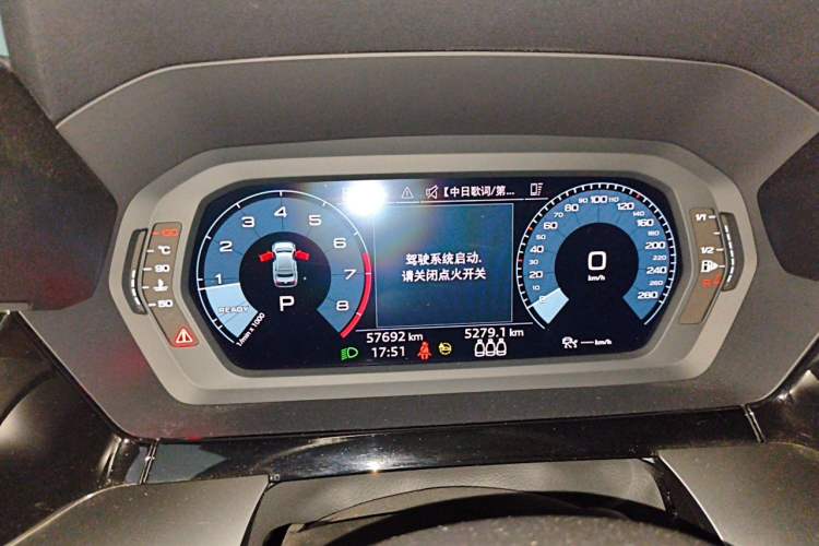 Used Audi A3 2022 A3L Limousine 35 TFSI Fashion Sport Model Instrument Cluster
