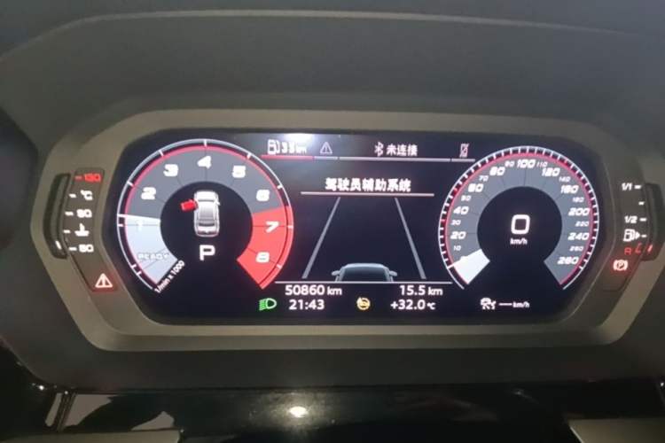 Used Audi A3 2022 A3L Limousine 35 TFSI Fashion Sport Model Instrument Cluster