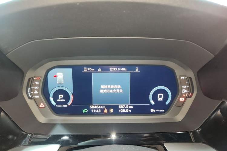 Used Audi A3 2022 Sportback 35 TFSI Fashionable Sports Model Instrument Cluster